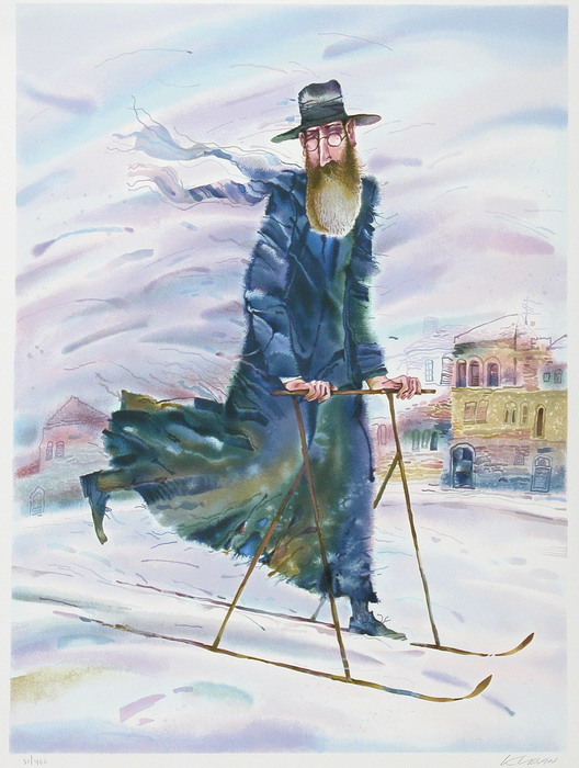 Rabbi on the Move by Alexander Klevan