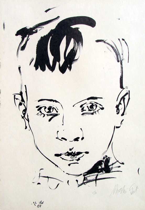 Boy by Moshe Gat
