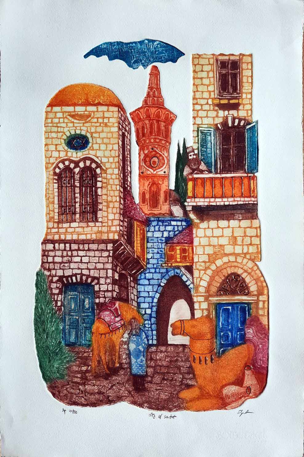 City of Safat by Amram Ebgi