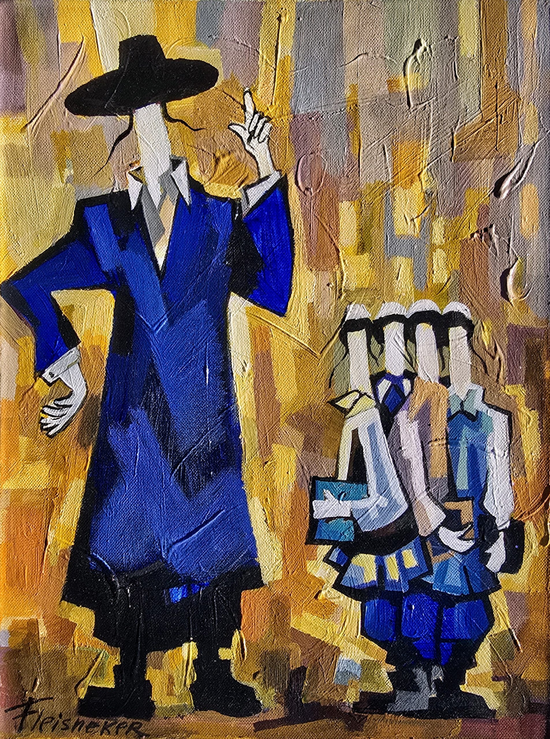 The Teacher by  Izik Fleisheker