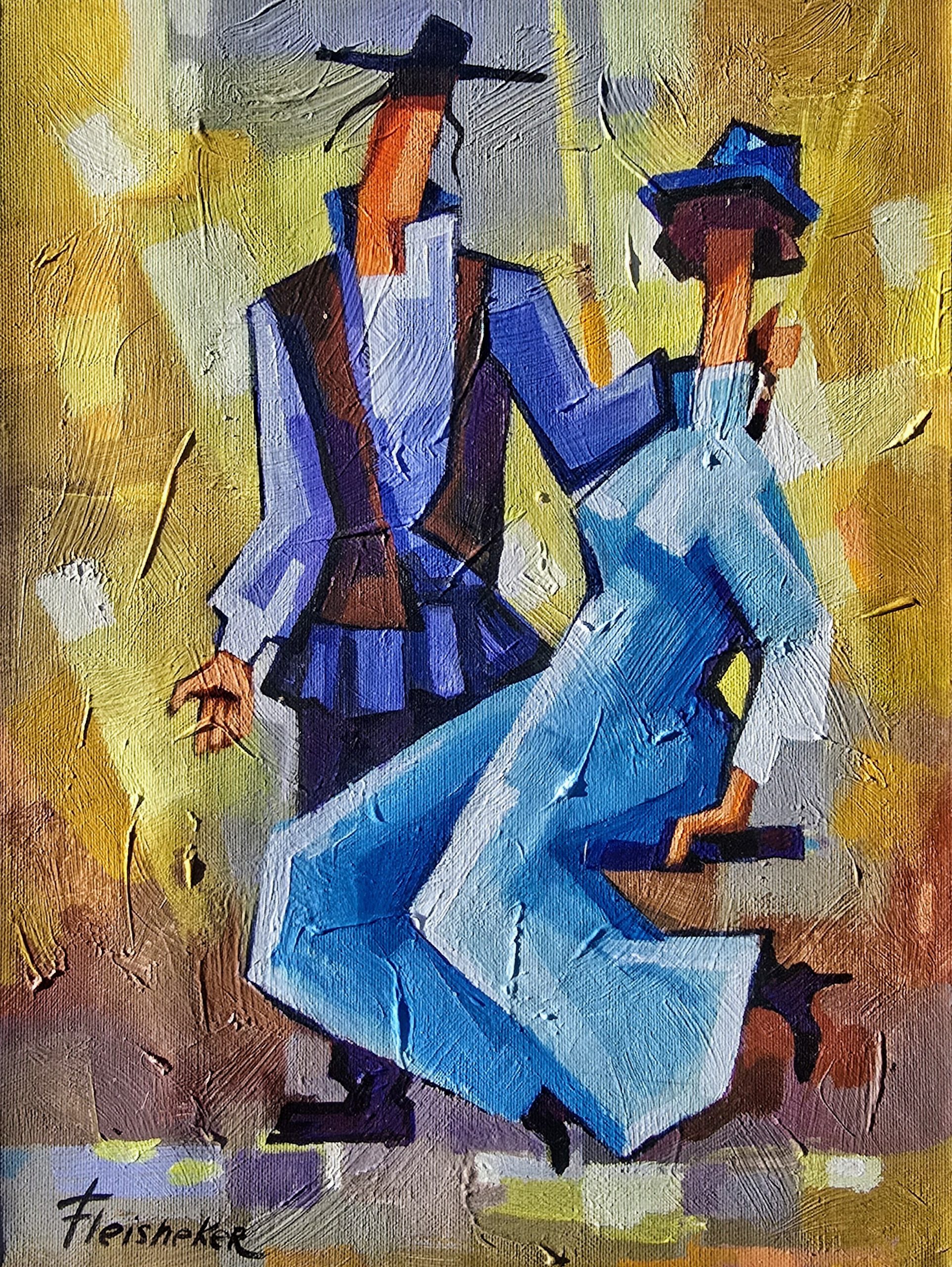 Newlyweds by  Izik Fleisheker