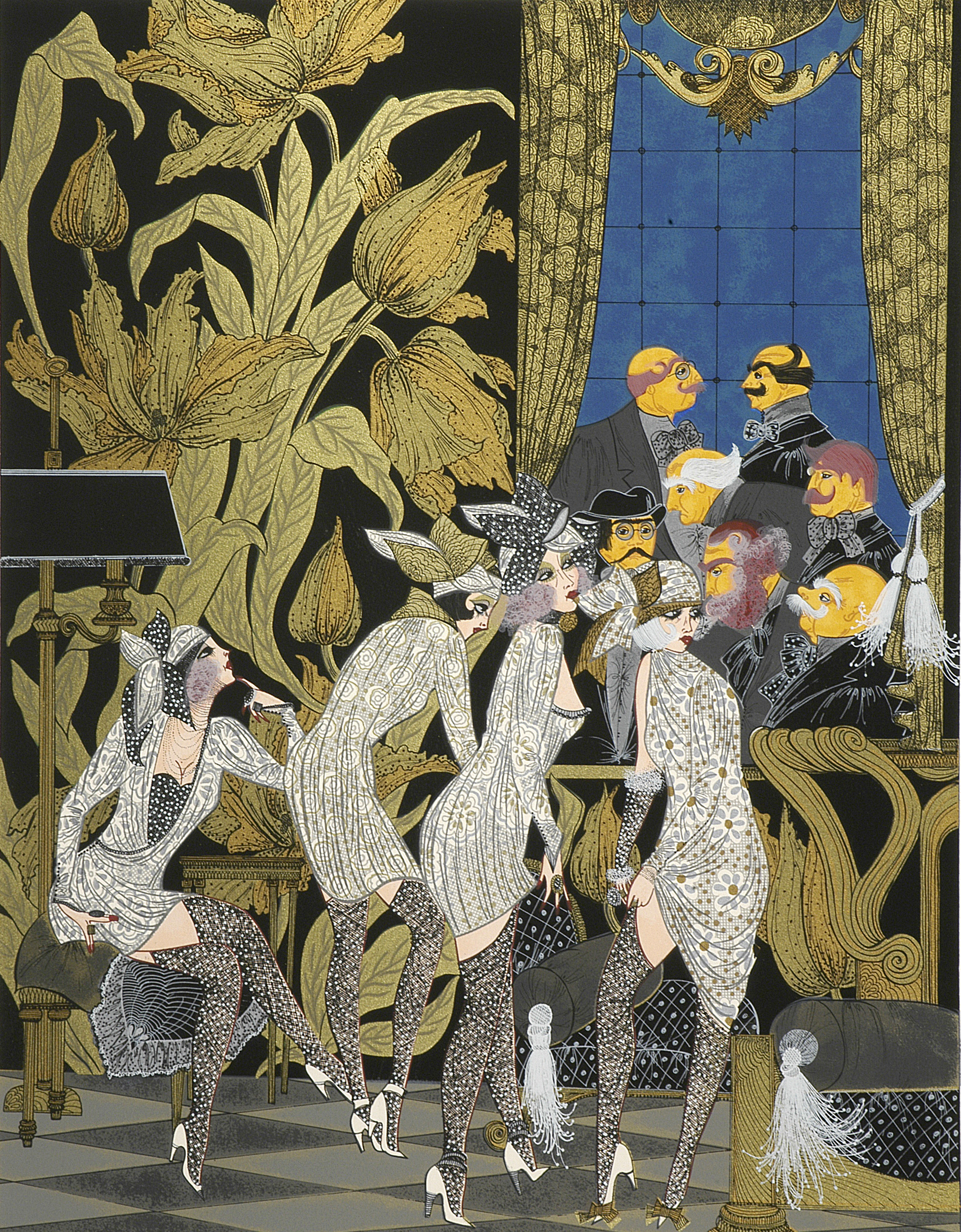 Elegant Ladies by  Dauber Miriam