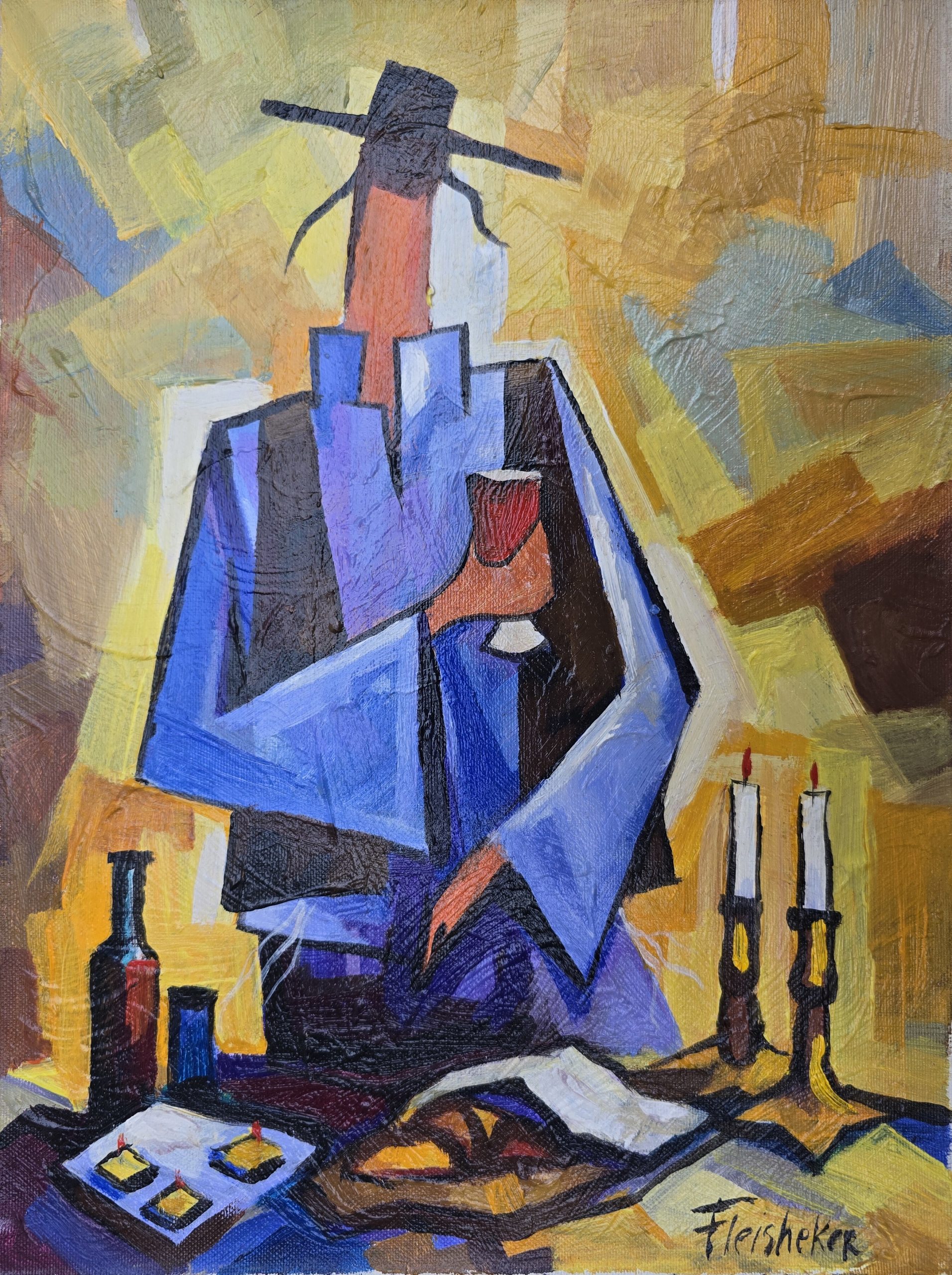 Friday night Kiddush by  Izik Fleisheker