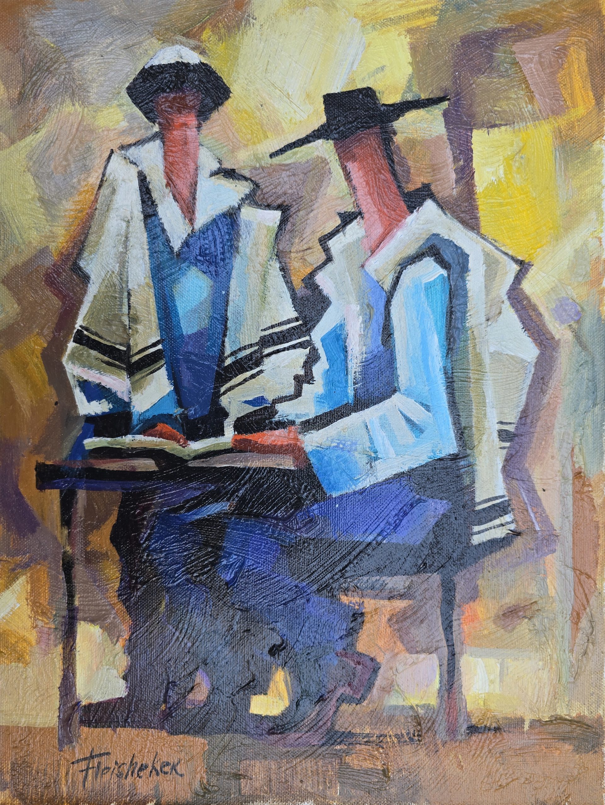 The Young Chazan by  Izik Fleisheker