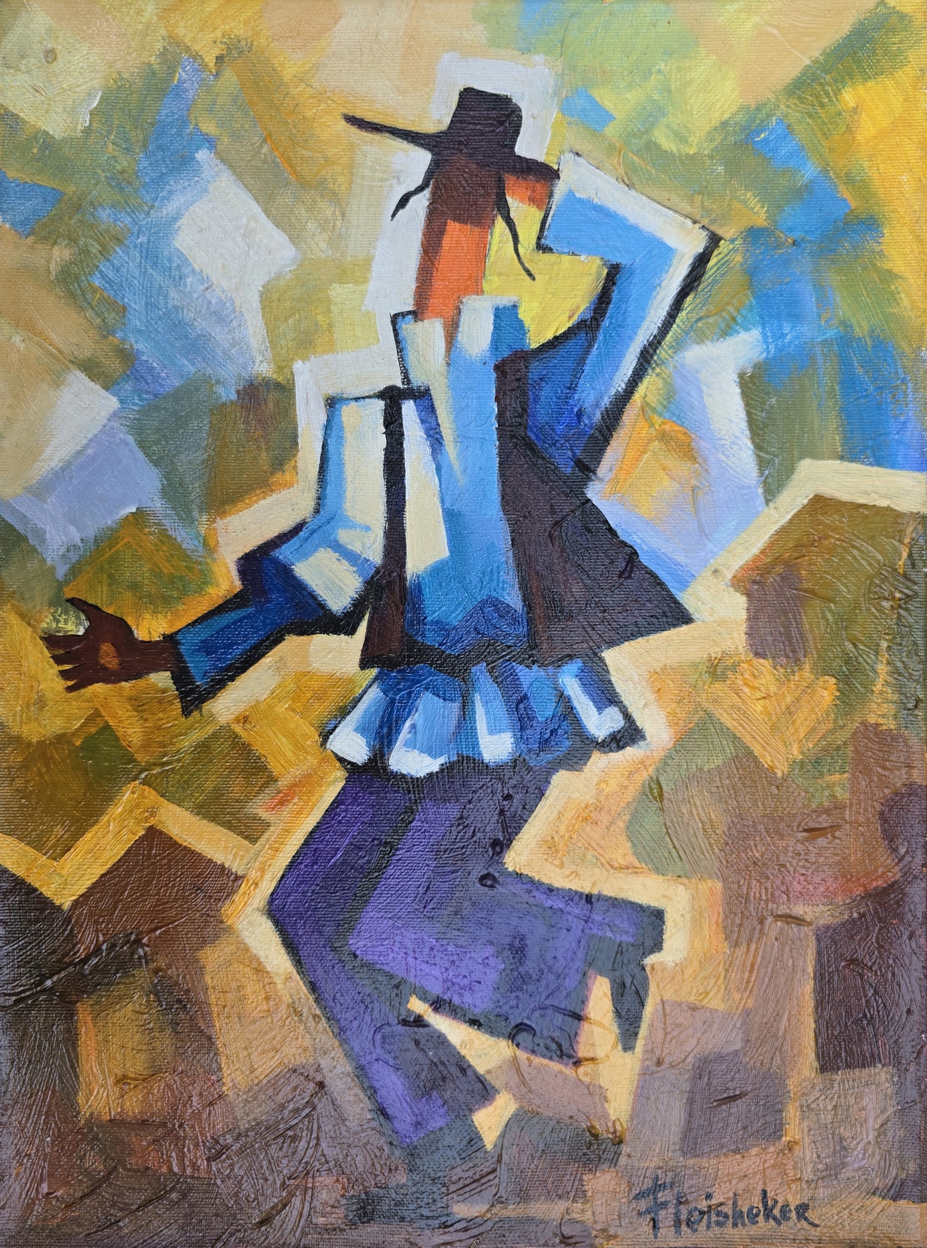 Dancing Time II by  Izik Fleisheker