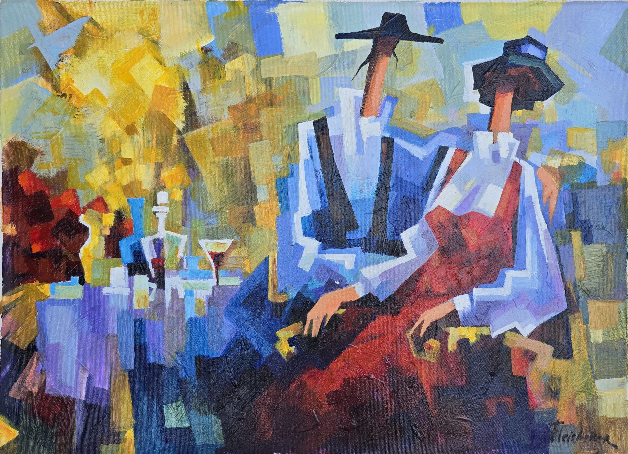 Newlyweds by  Izik Fleisheker