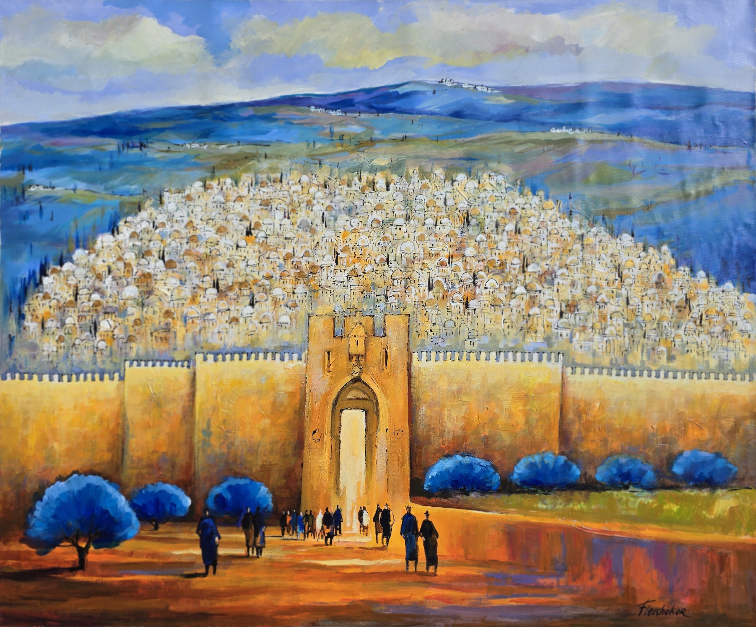 Jerusalem Light by  Fleisheker